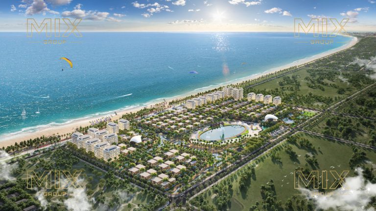 Render 3D The Whale City & Resort