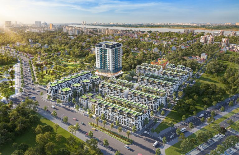 Render 3D dự án Green Little Town